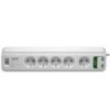 Schneider Electric APC PM5U-GR 5'li Akım Korumalı Priz 230V ve 2 USB Girişi 5V - 2.4A